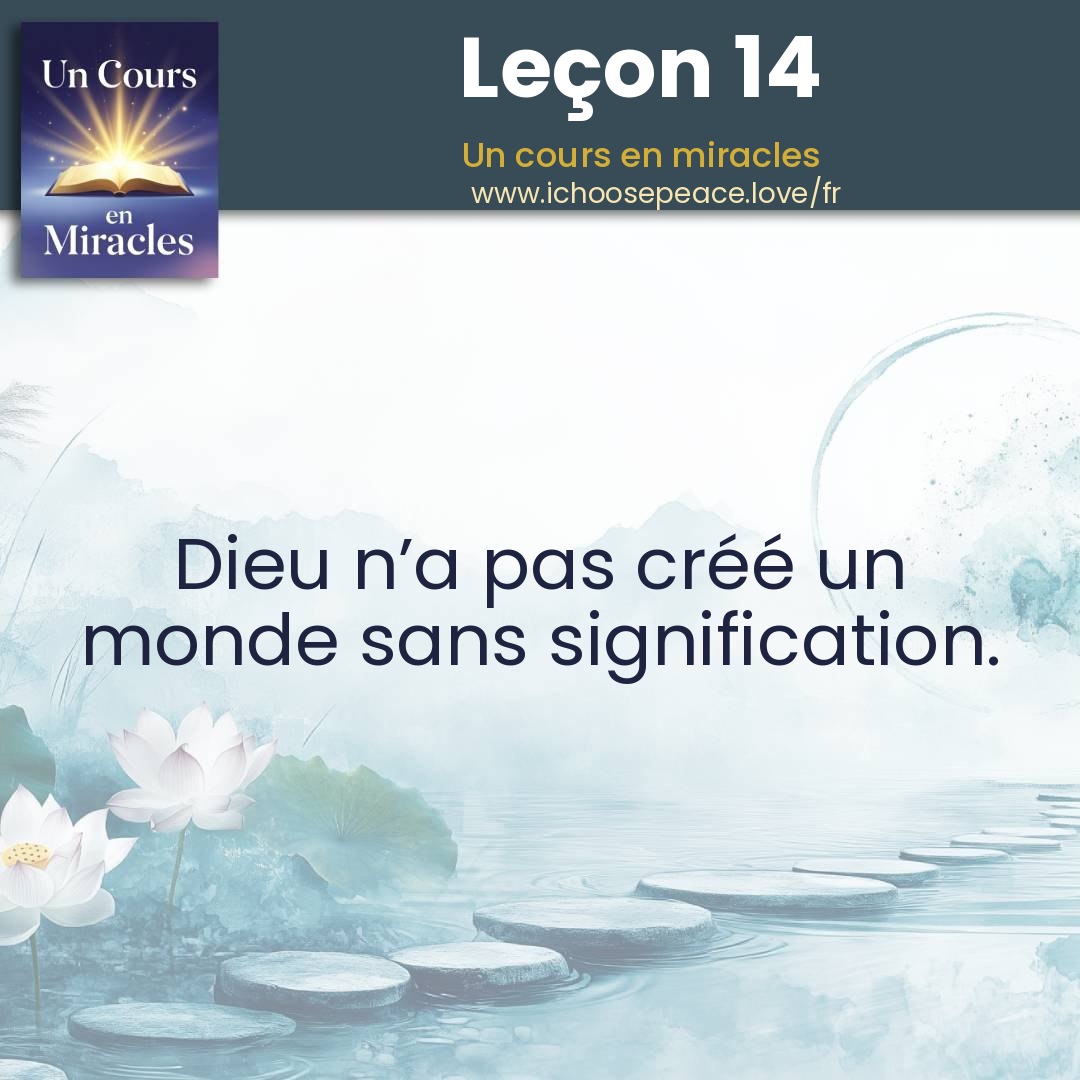 Leçon 14