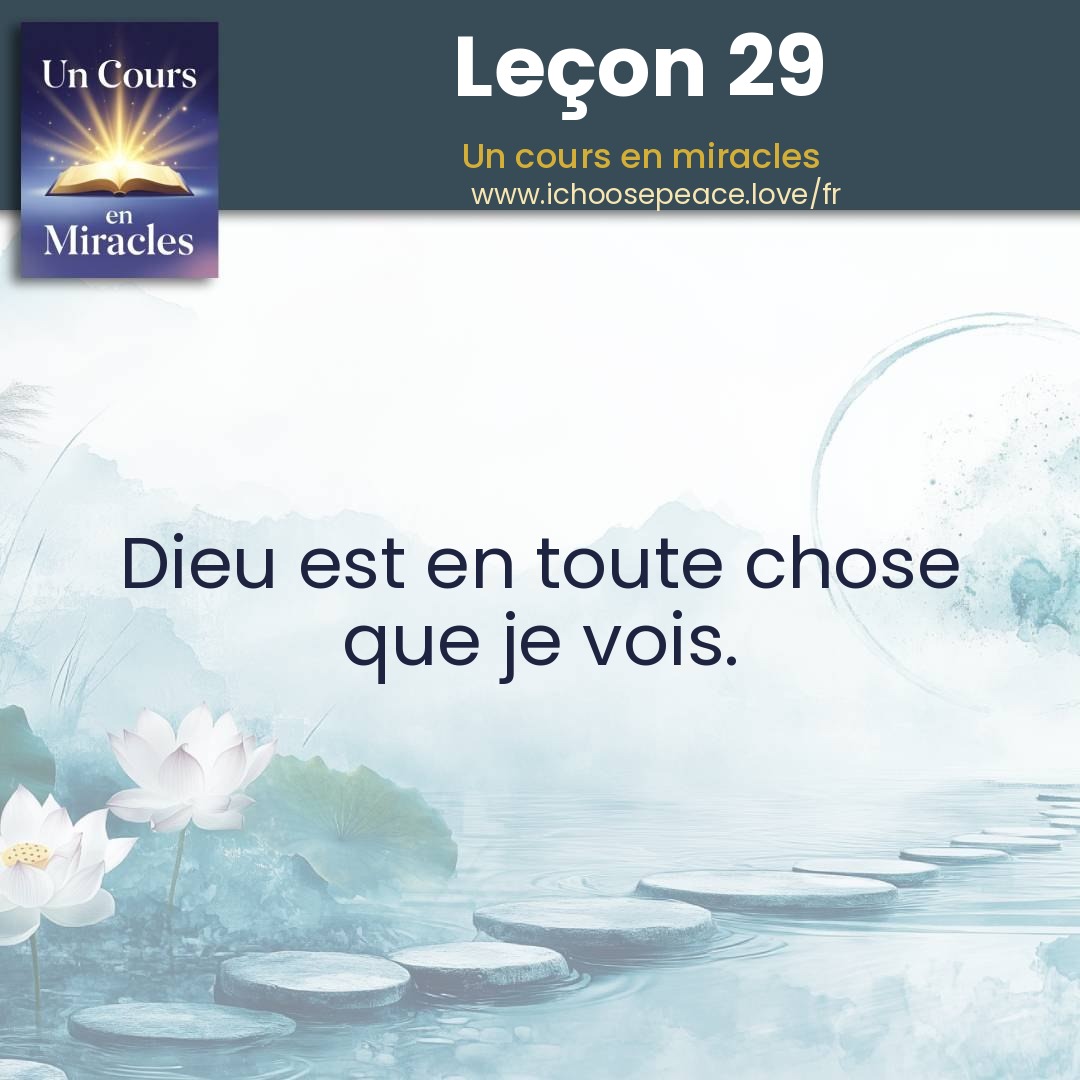 Leçon 29
