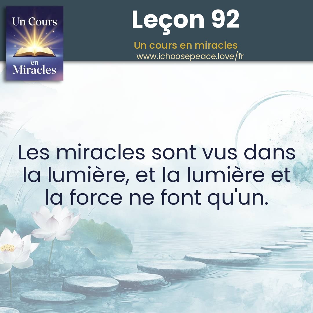 Leçon 92