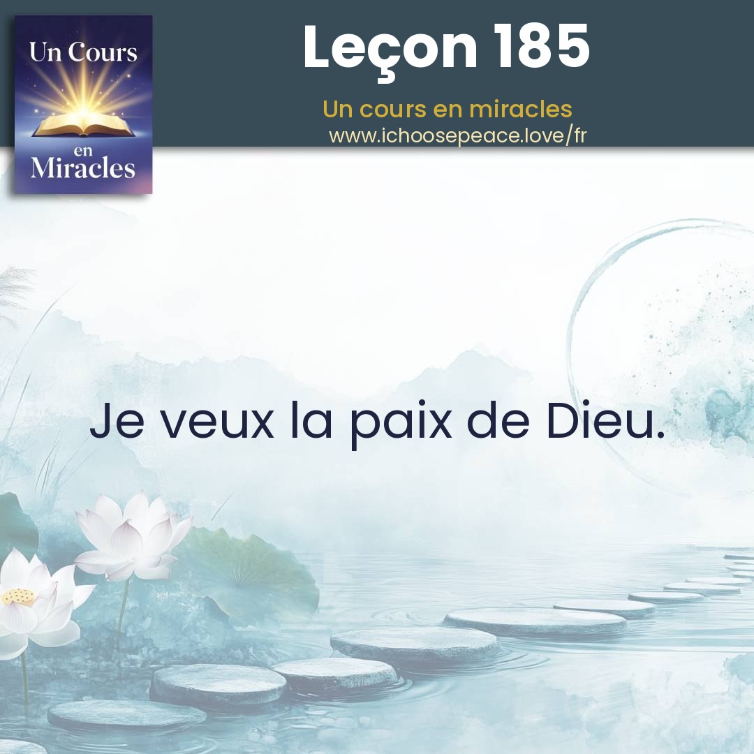 Leçon 185