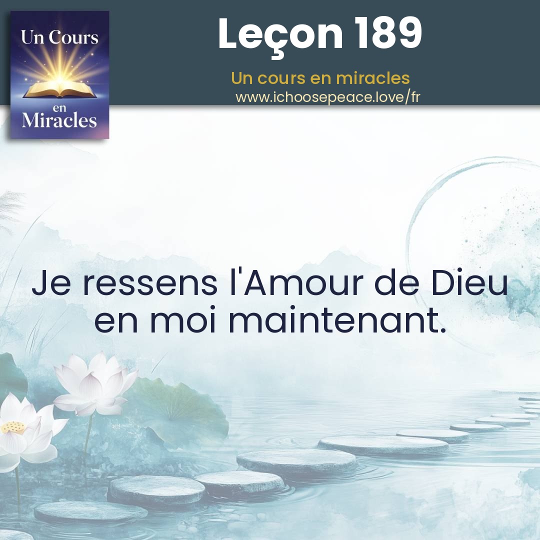 Leçon 189