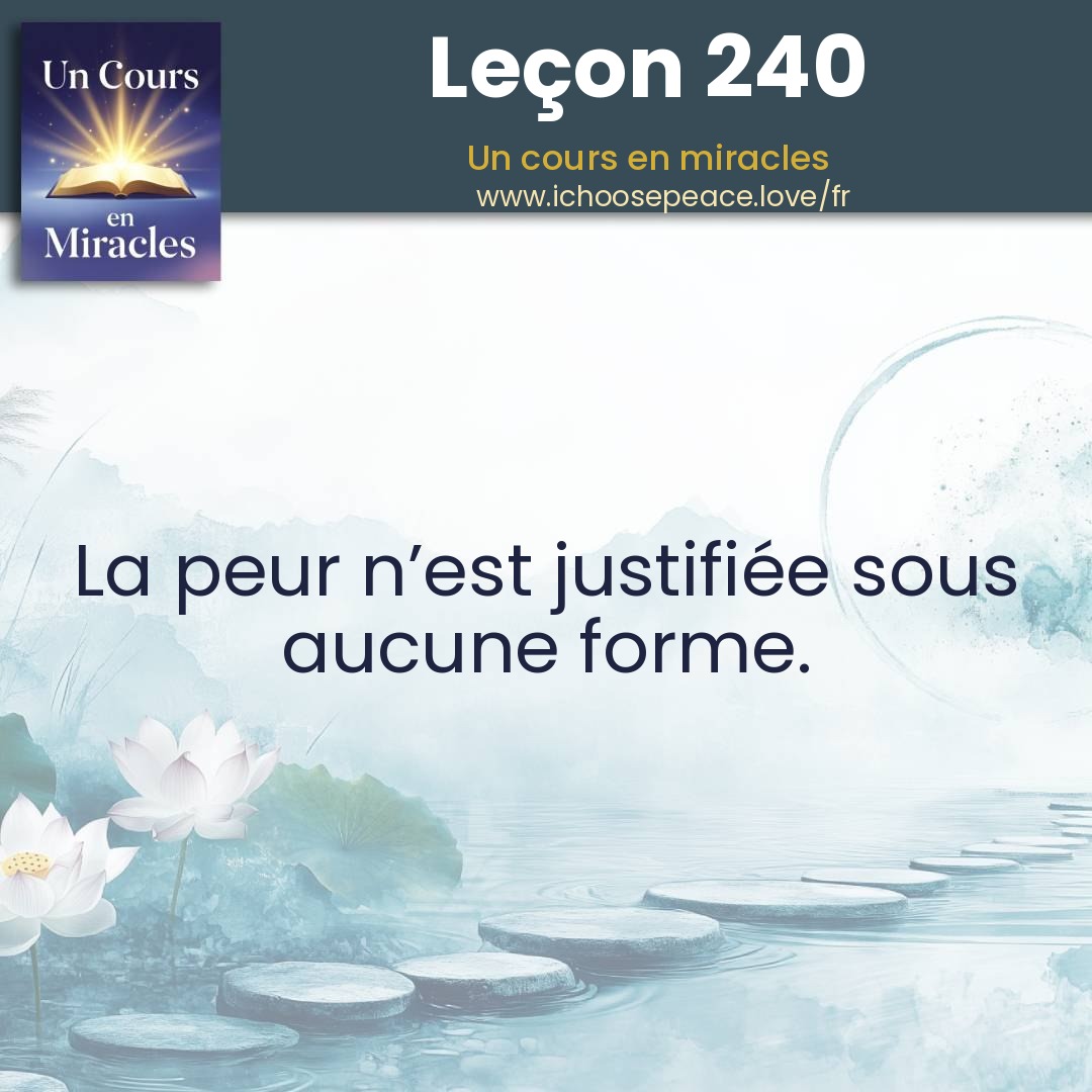 Leçon 240