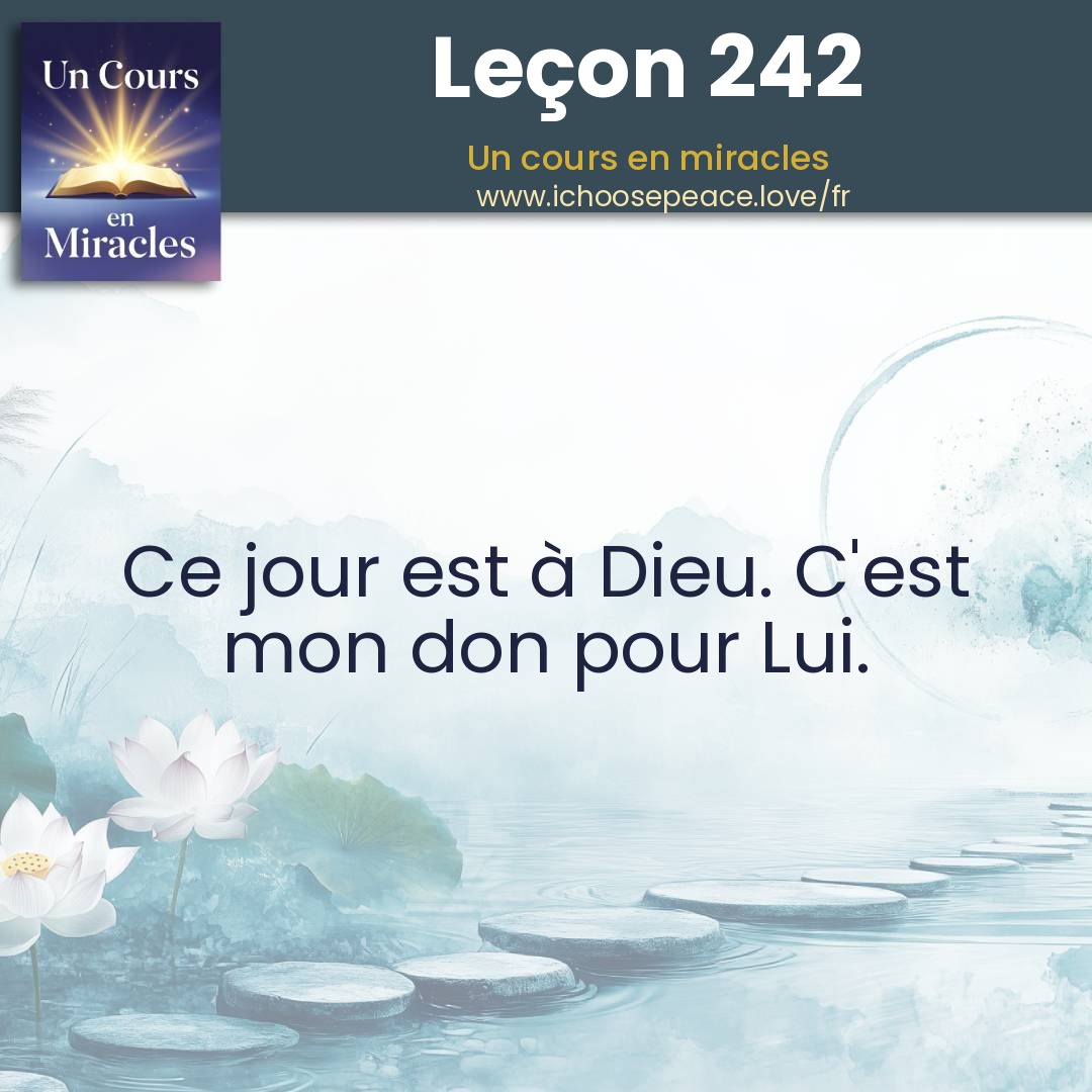 Leçon 242