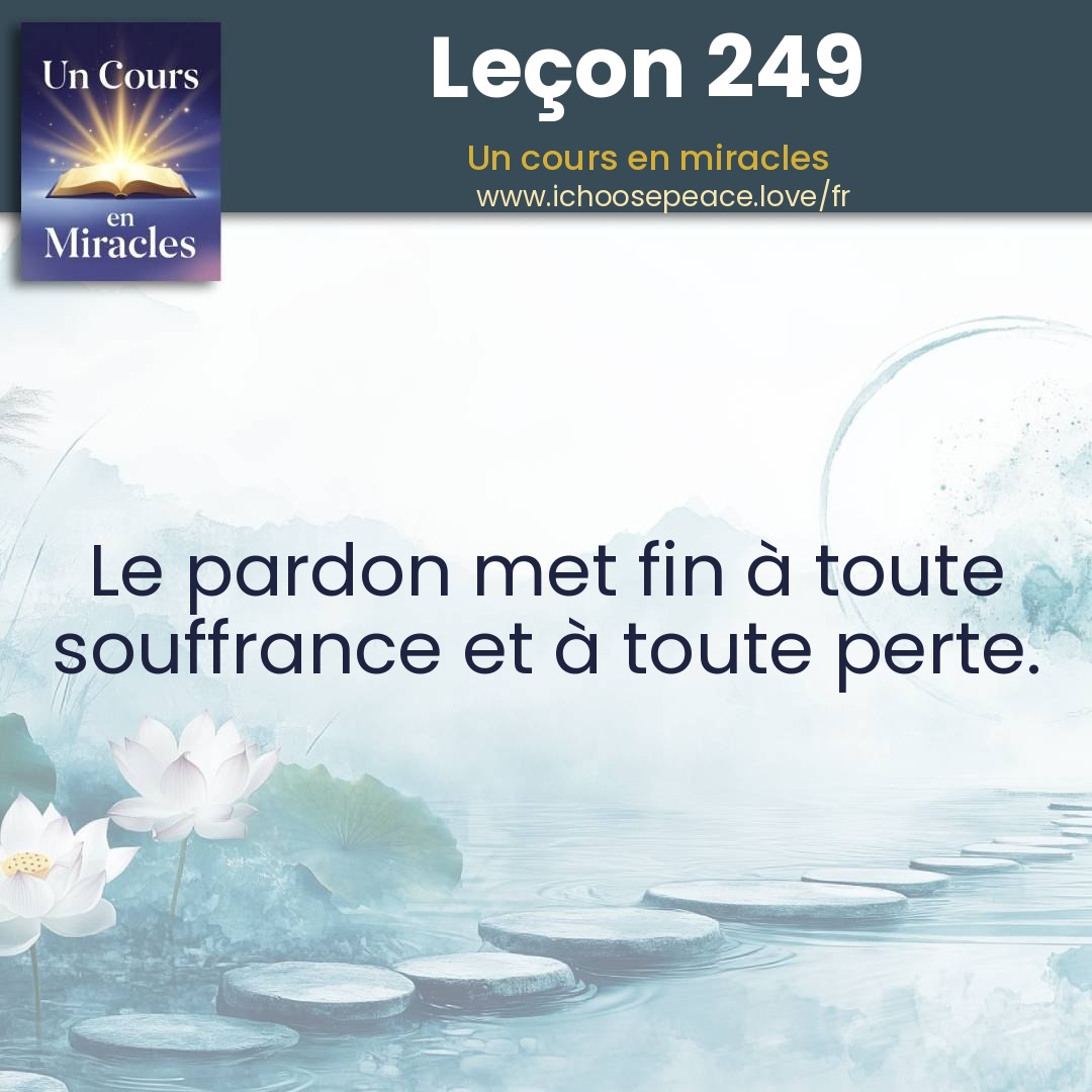 Leçon 249