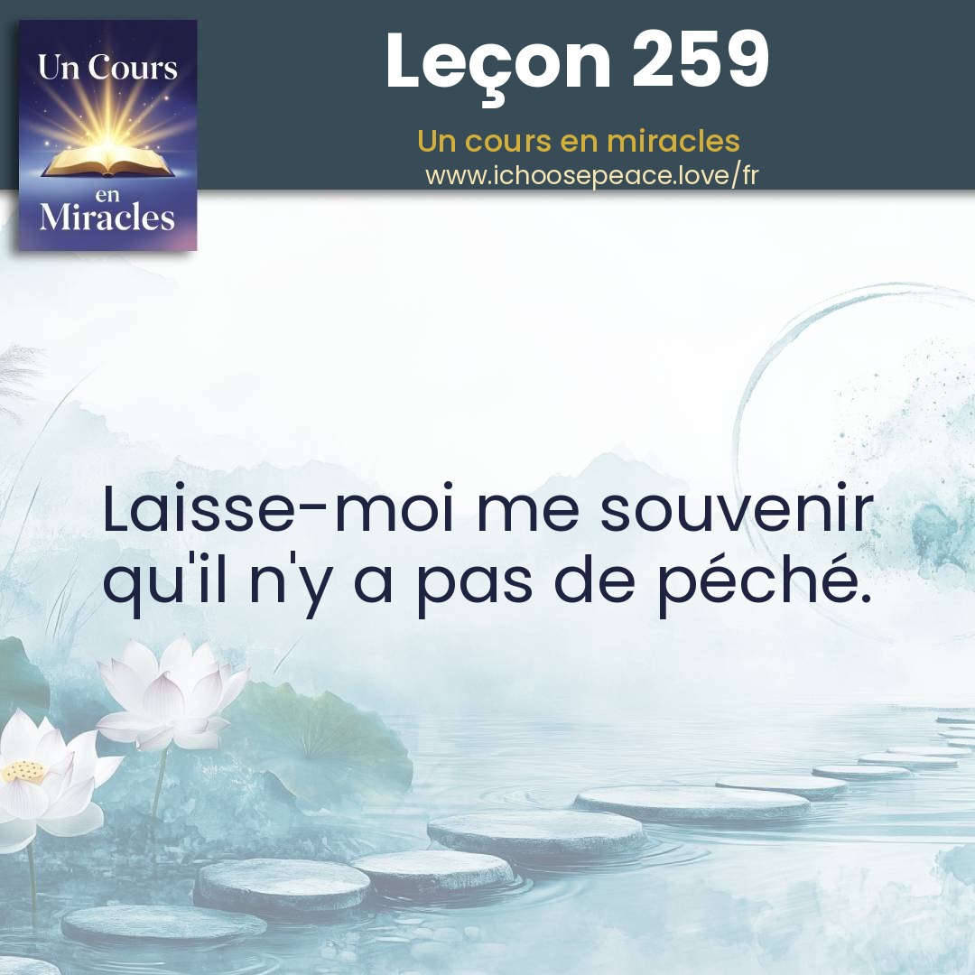 Leçon 259