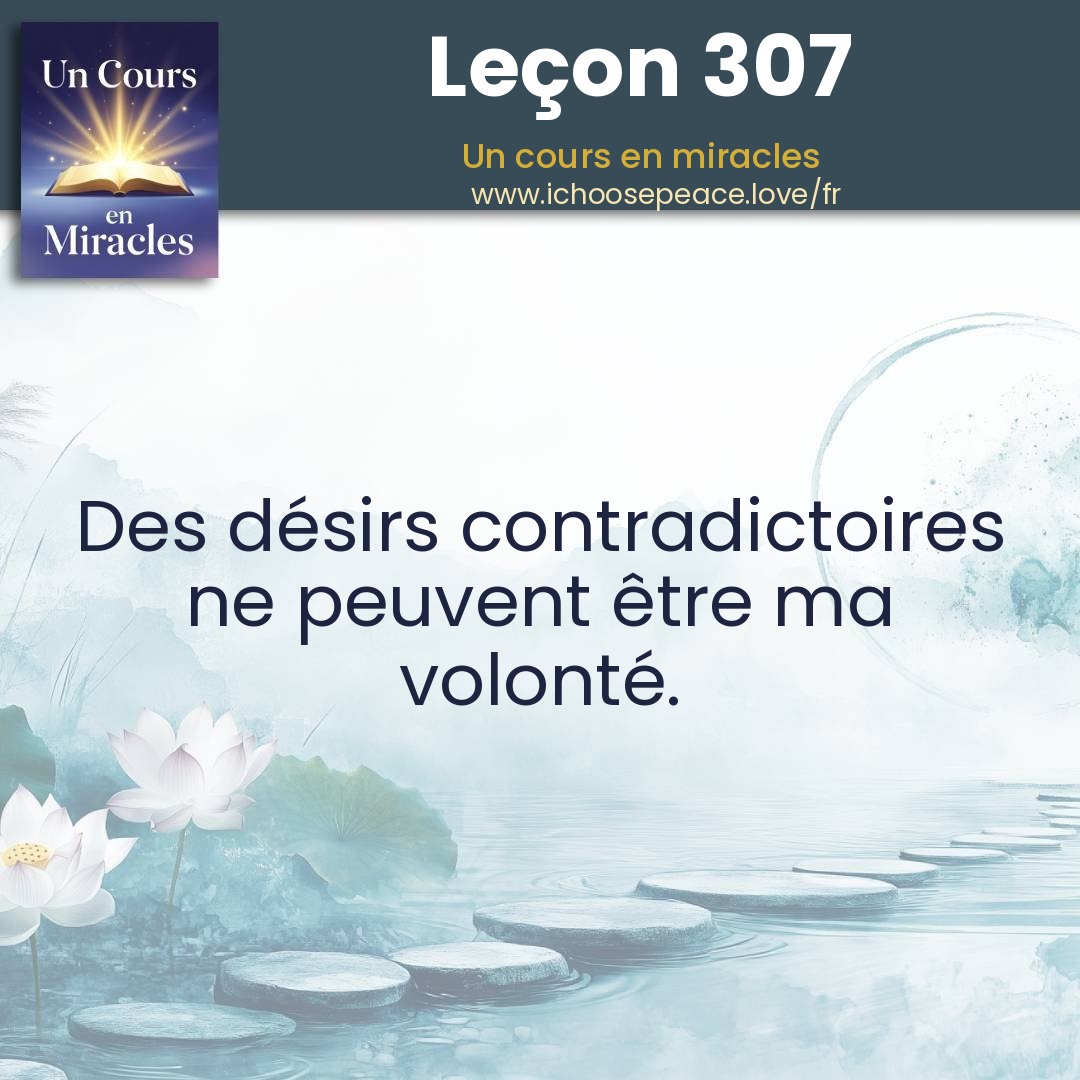 Leçon 307