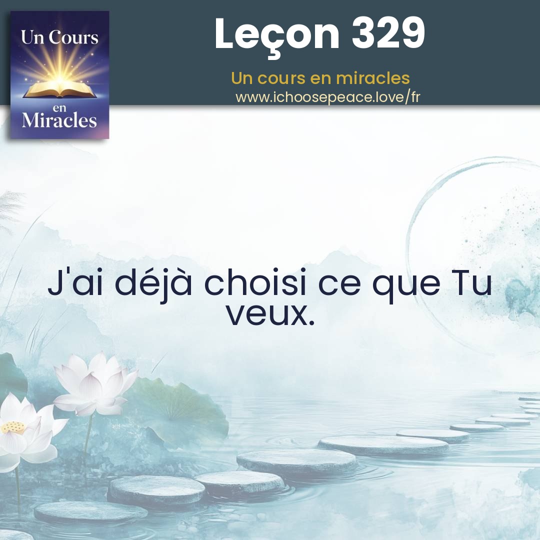 Leçon 329