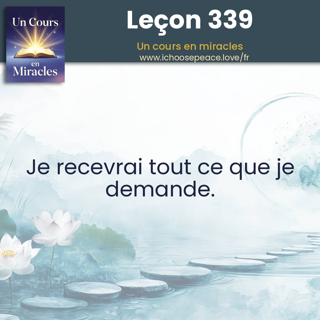 Leçon 339
