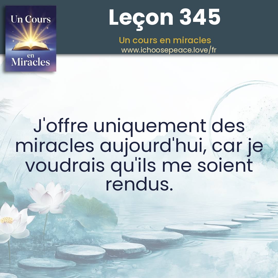 Leçon 345