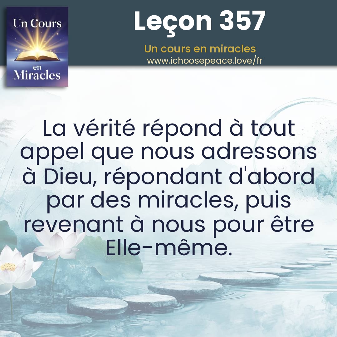 Leçon 357