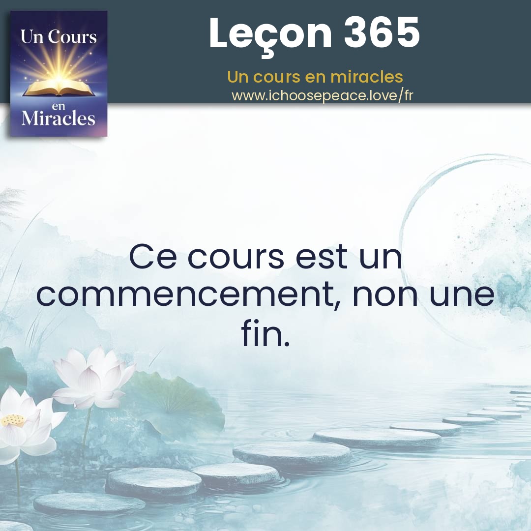 Leçon 365